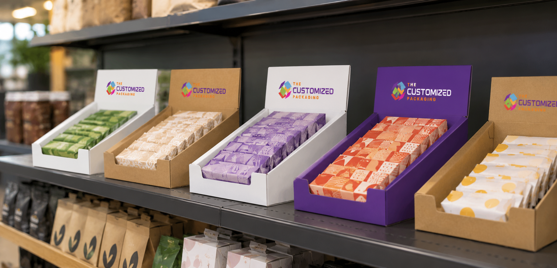 Floor Displays Create Dedicated Retail Zones